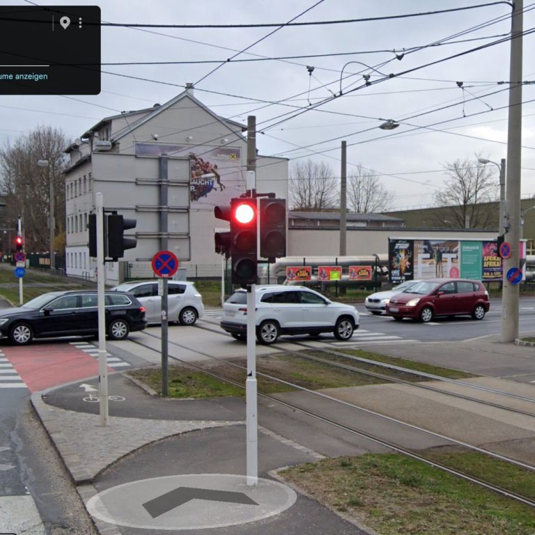 Ort Verkehrsunfall